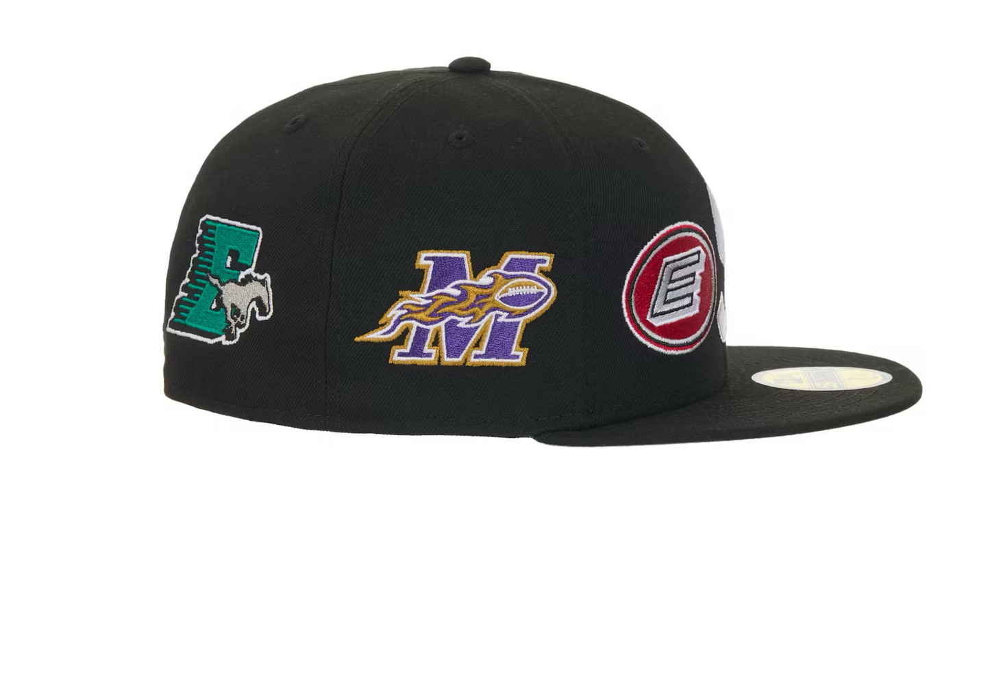 Supreme Mascots S Logo New Era 59Fifty Fitted Cap (Black ) (7/58)