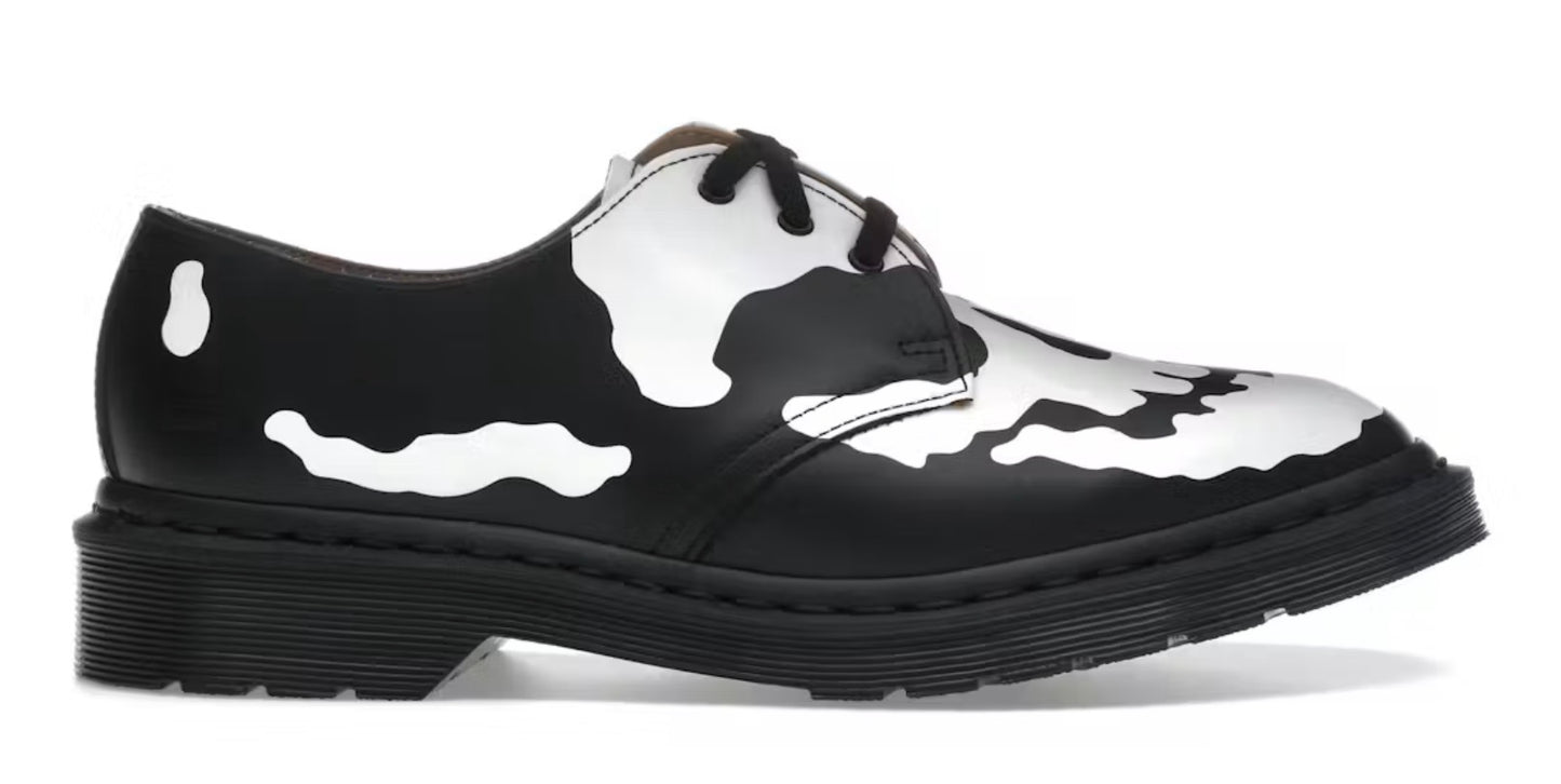 Dr.Martens 1461 3-Eye Shoe Supreme Skull Black White
