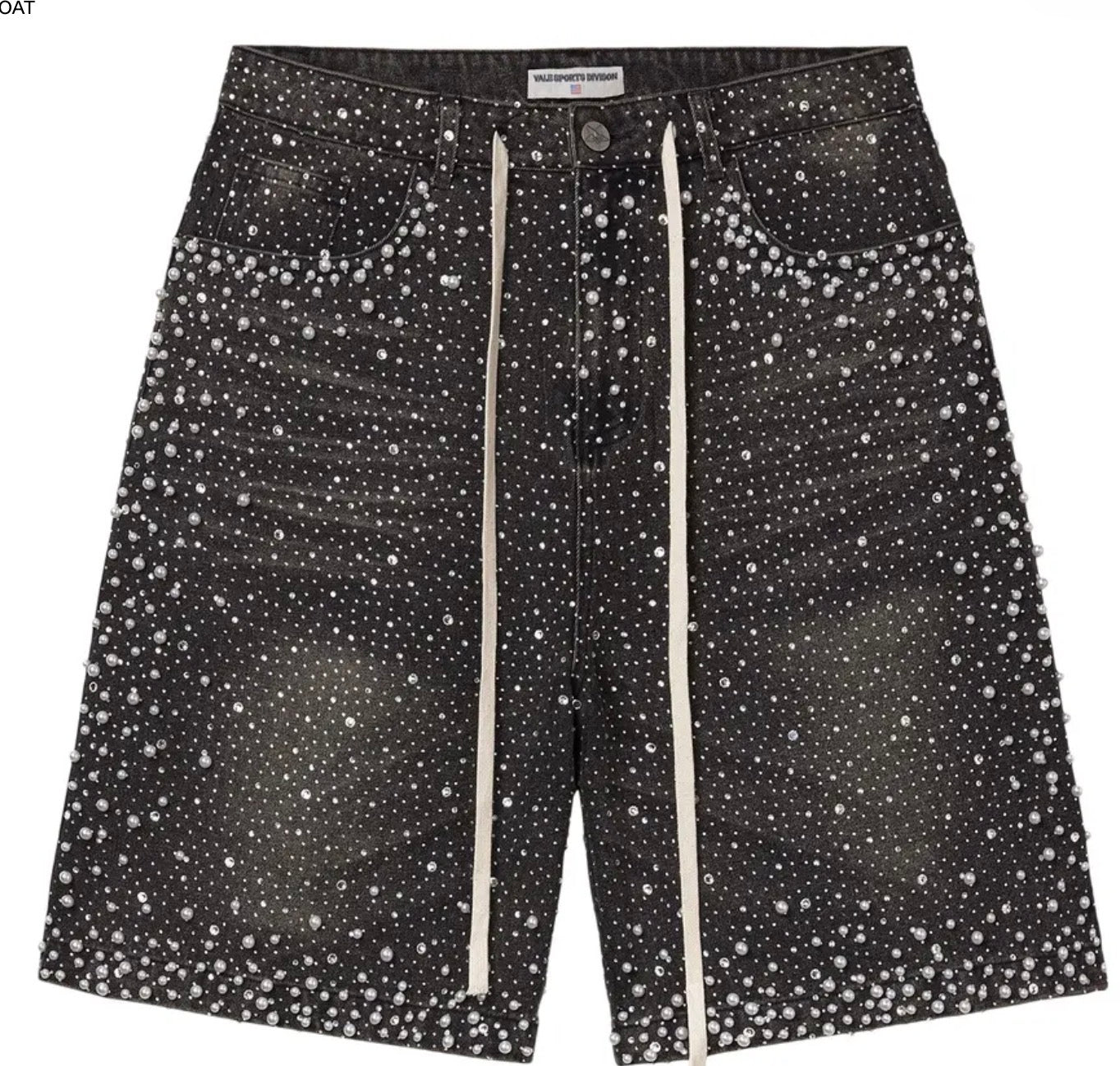 Vale Forever Rainstorm Mid Jorts (Black)