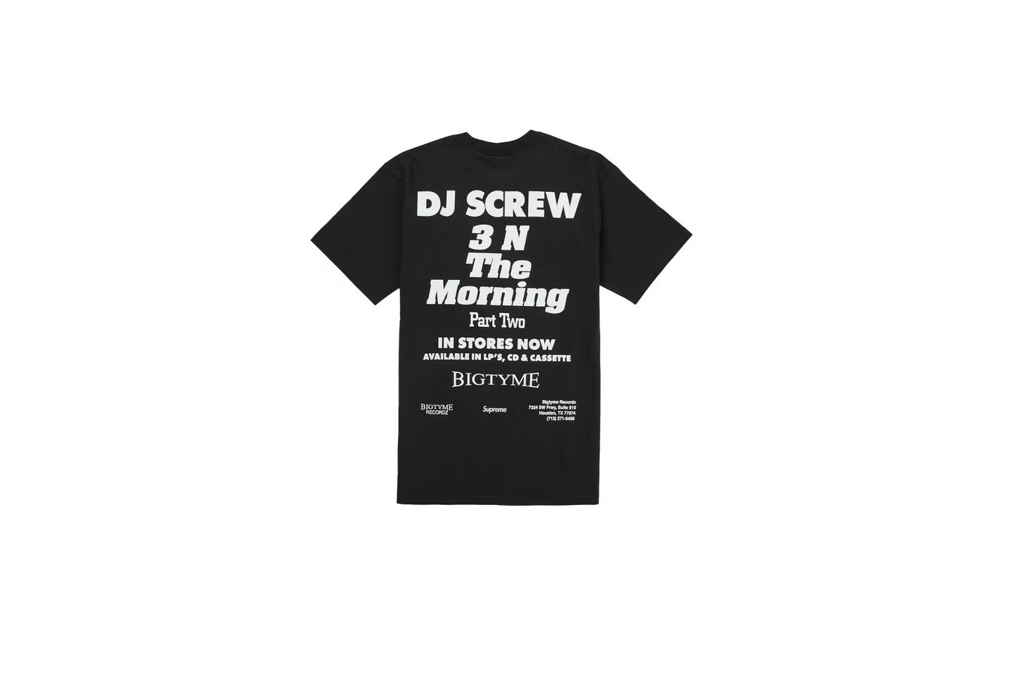 Supreme DJ Screw SUC Tee