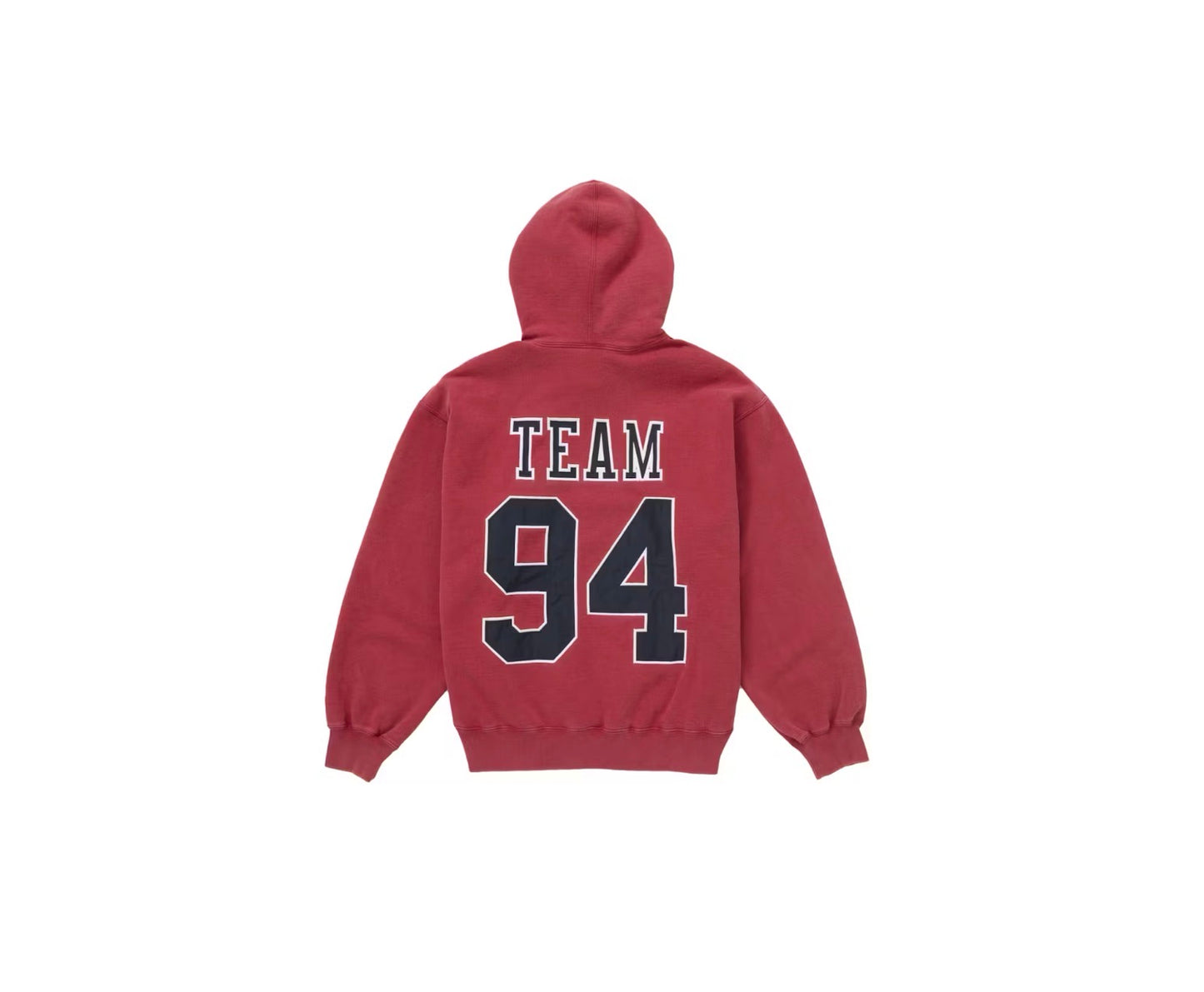 Supreme Team 94 Hooded Sweatshirt “Red”