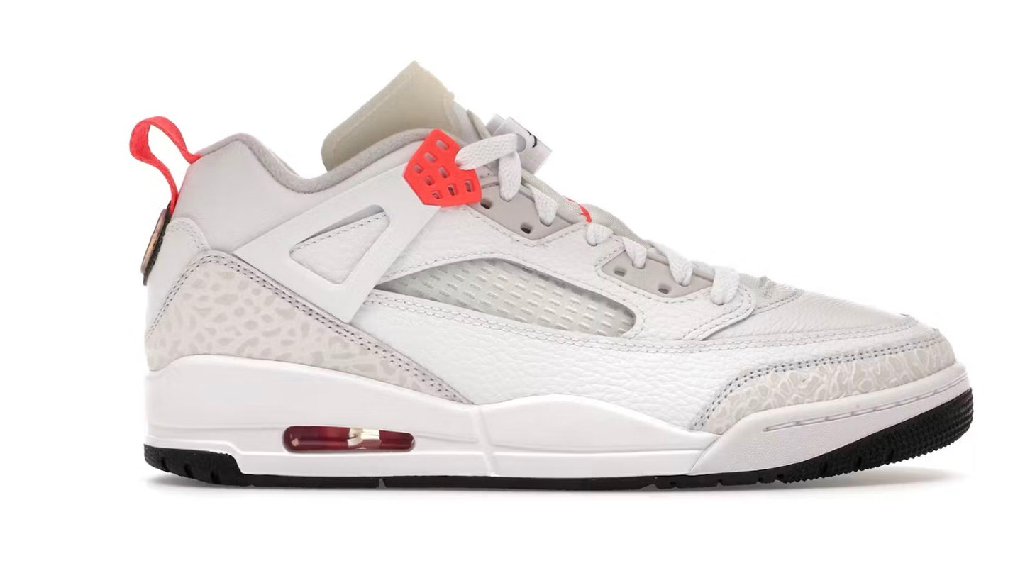 Jordan Spizike Low White Bright Crimson