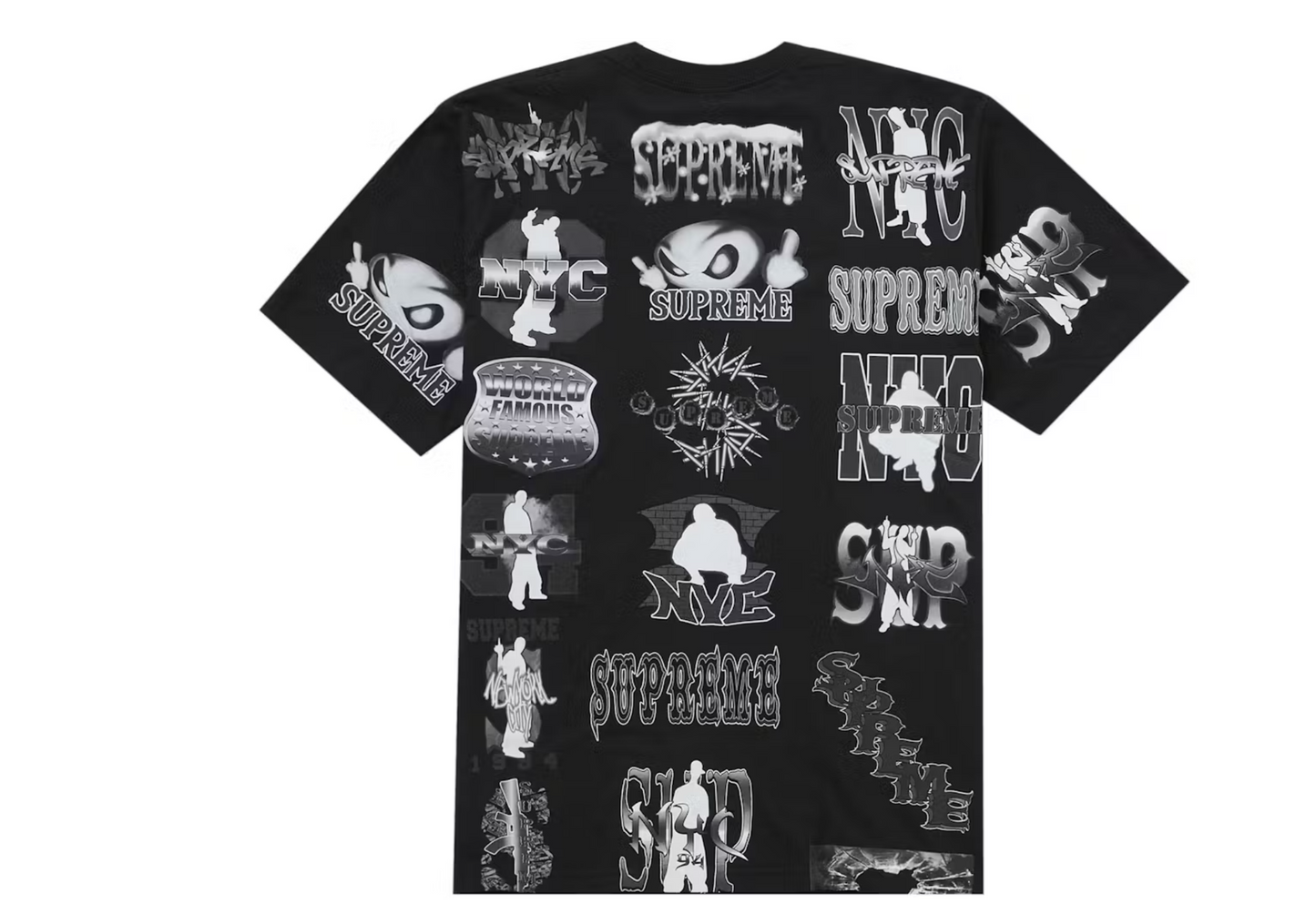Supreme Flash Tee (Black)