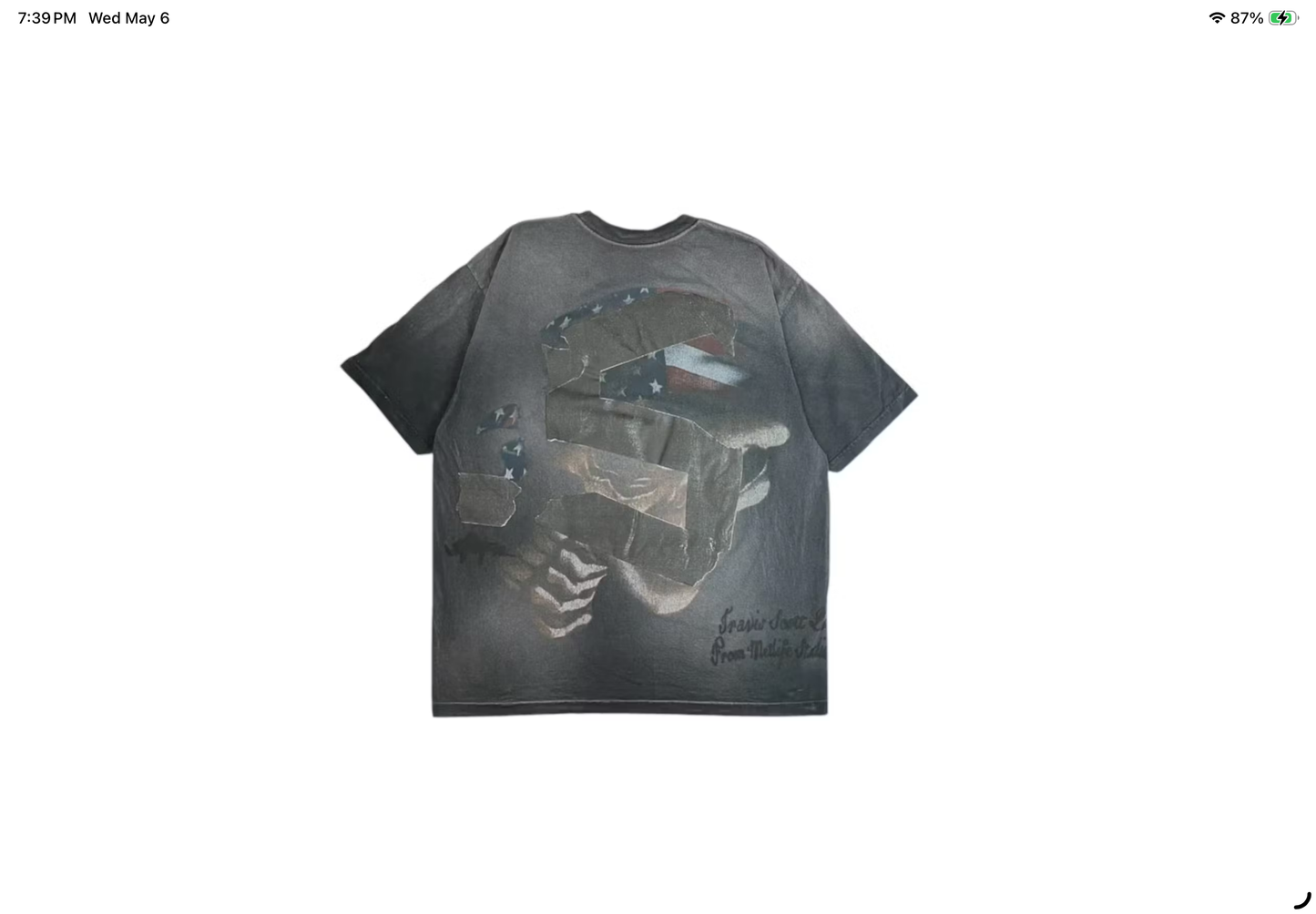 Travis Scott MetLife T-shirt