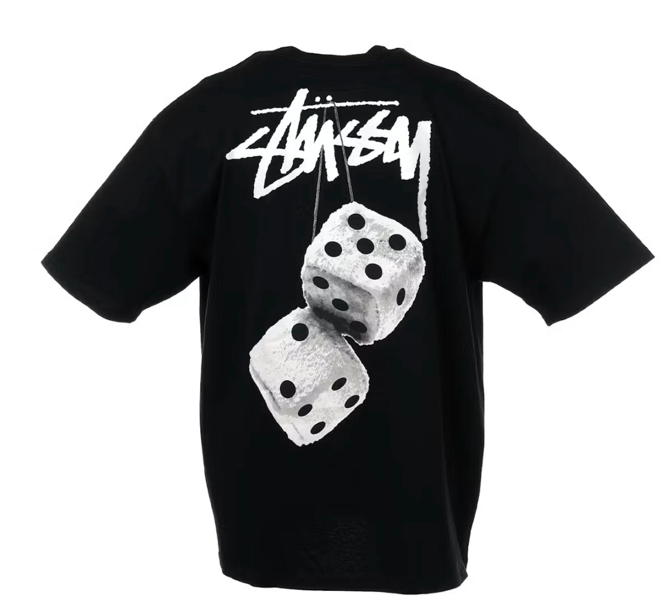Stussy Fuzzy Dice Tee (Black)