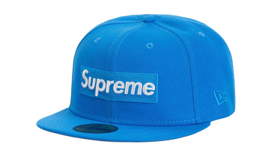 Supreme Sharpie Box Logo New Era Fitted Cap Blue