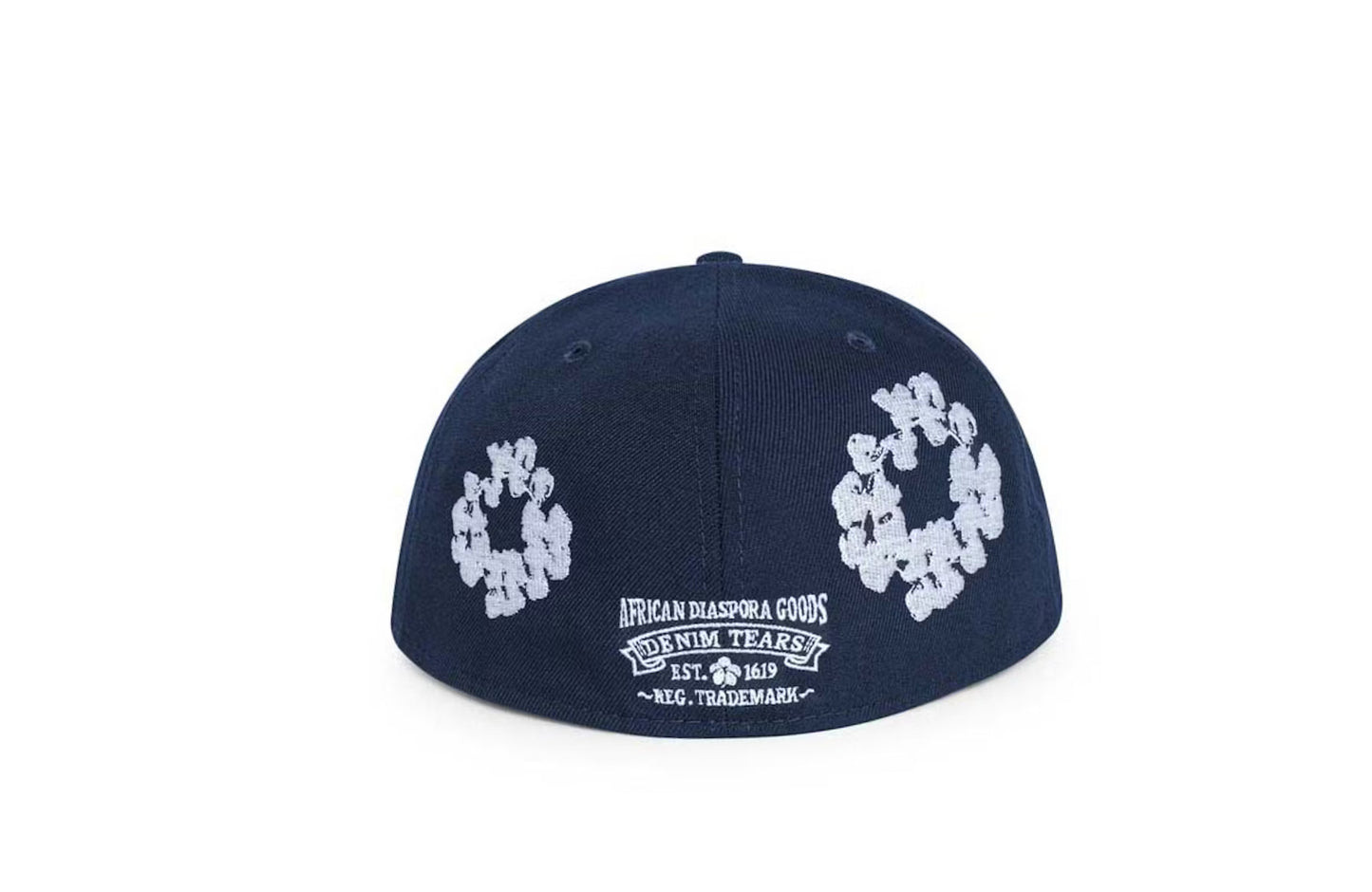 Denim Tears New Era Cotton Wreath Navy Hat