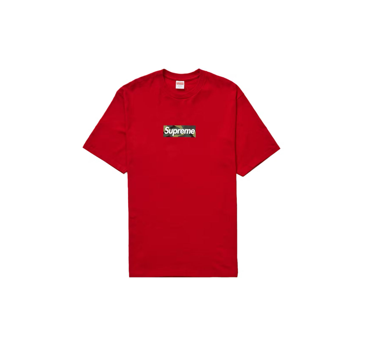 Supreme Box Logo Tee (FW23) Camo Red