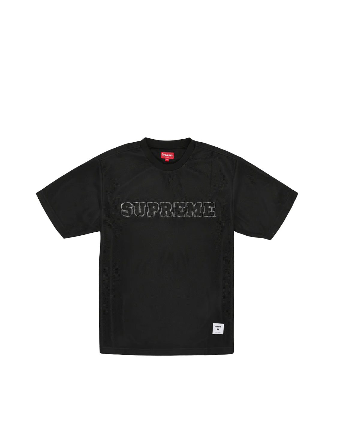 Supreme Dazzle Mesh S/S Tee Black