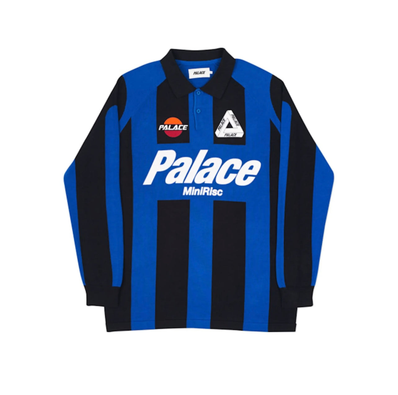 Palace Palazzo Knit Blue/Black