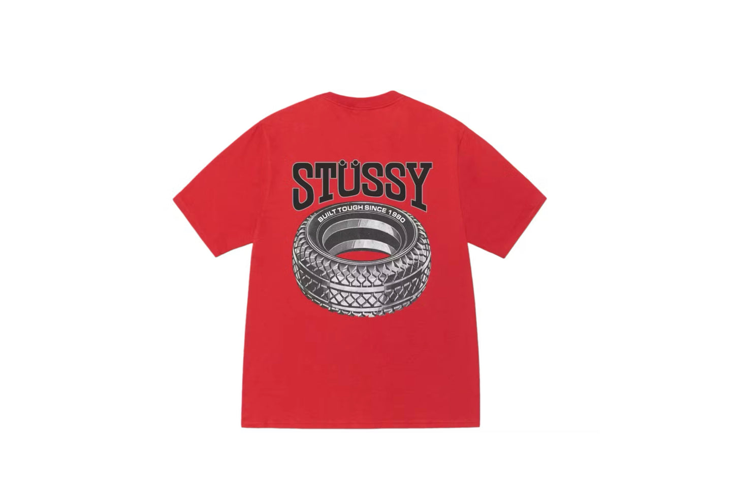 Stussy Tough Tread Tee Red