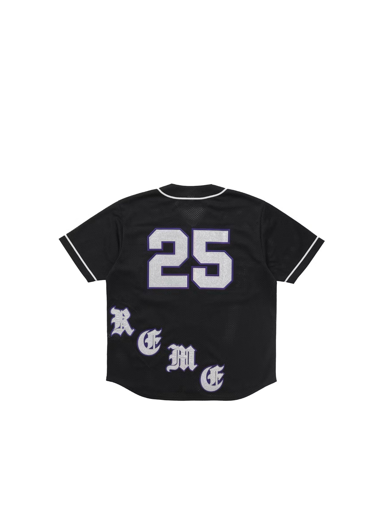 Supreme Old English Baseball Jersey Black