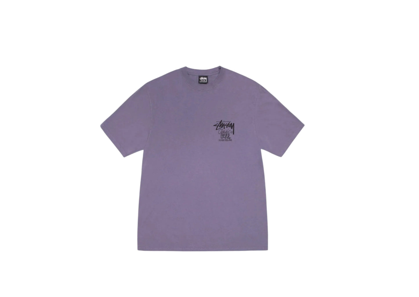Stussy Classic Gear Pigment Dyed Tee Grape