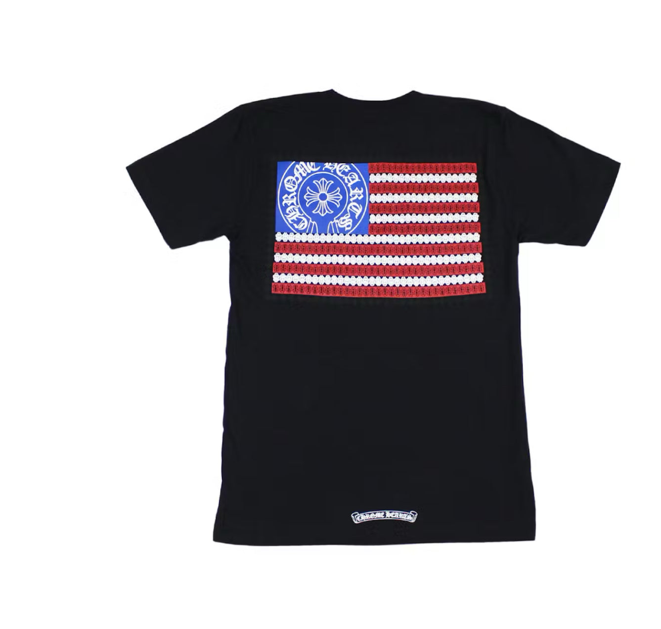 Chrome Hearts American Flag Tee Black