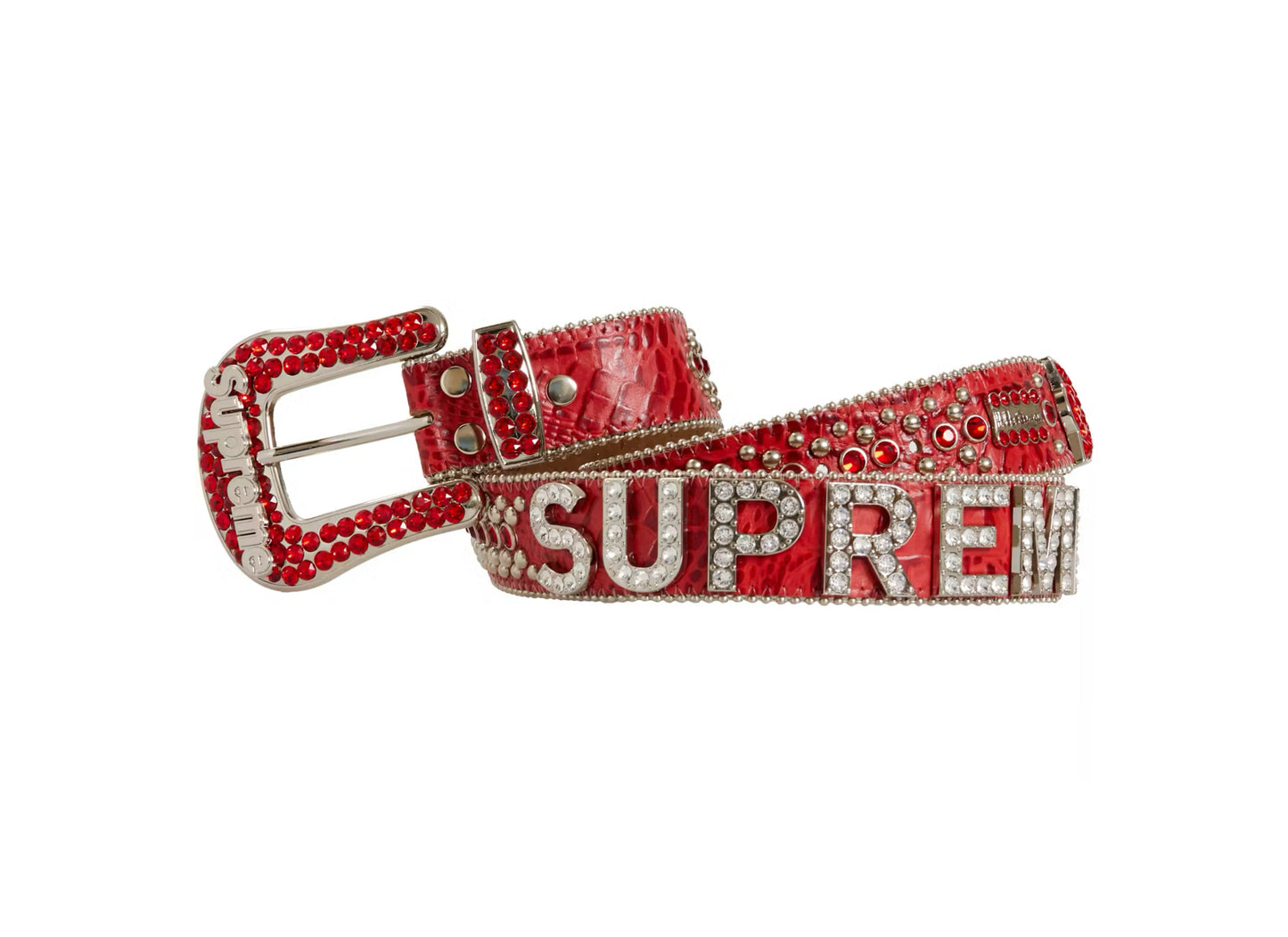 Supreme BB Simon Belt Red
