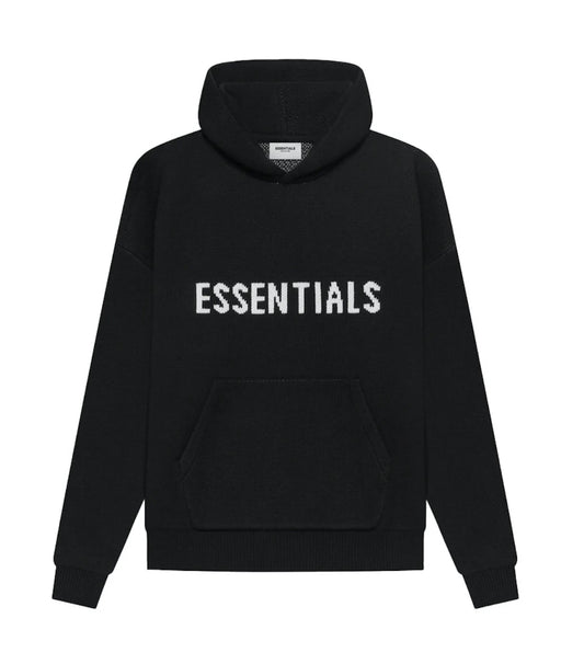 Fear of God Essentials Knit Pullover “Black”