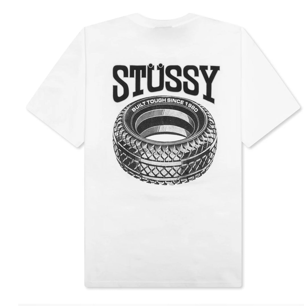 Stussy Tough Tread Tee White