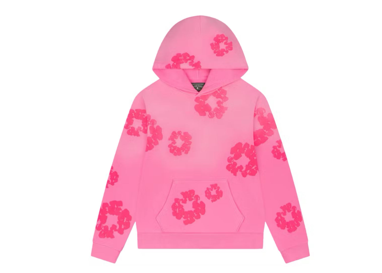 Denim Tears Mono Cotton Wreath Hoodie Pink