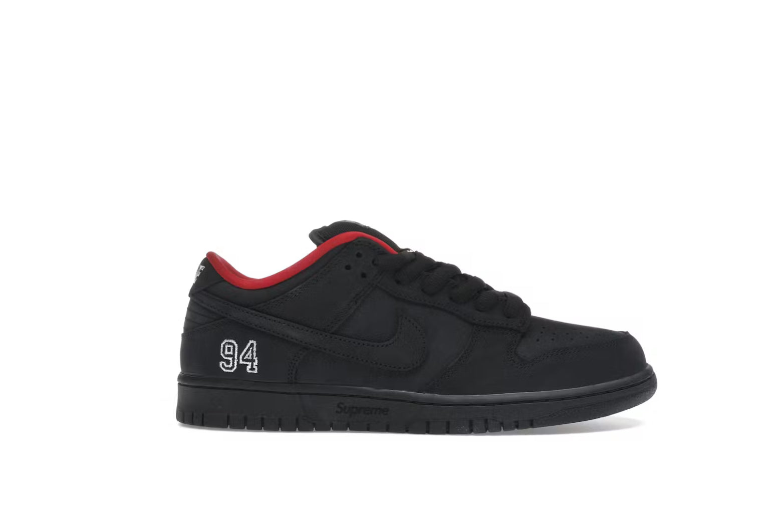 nike sb dunk low supreme black