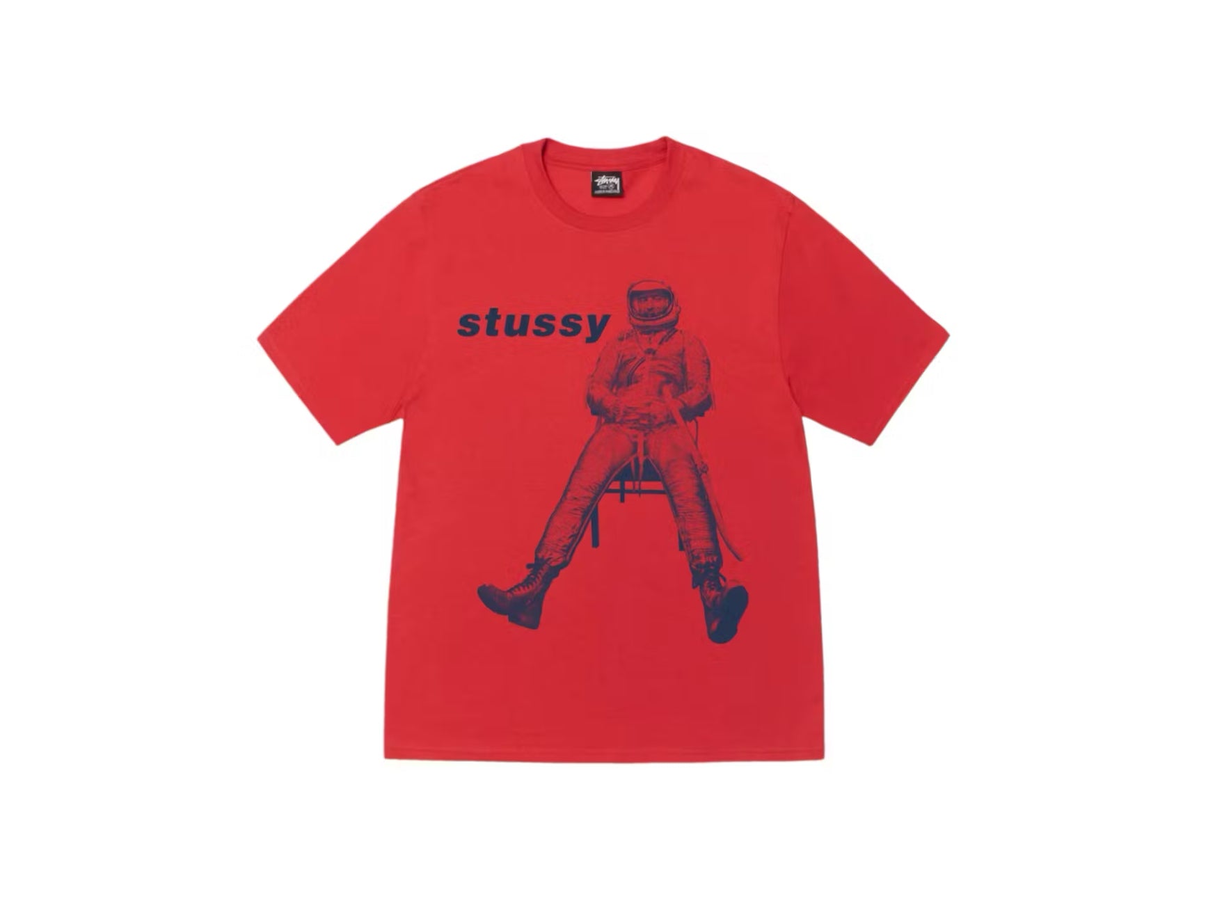 Stussy Astronaut Tee Red – Heaven Sneaker Shop