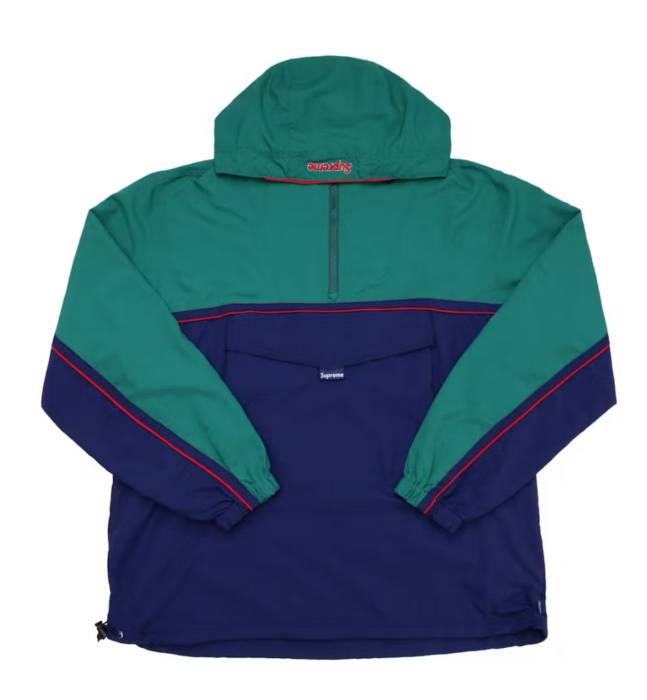 Supreme Split Anorak Green Preowned