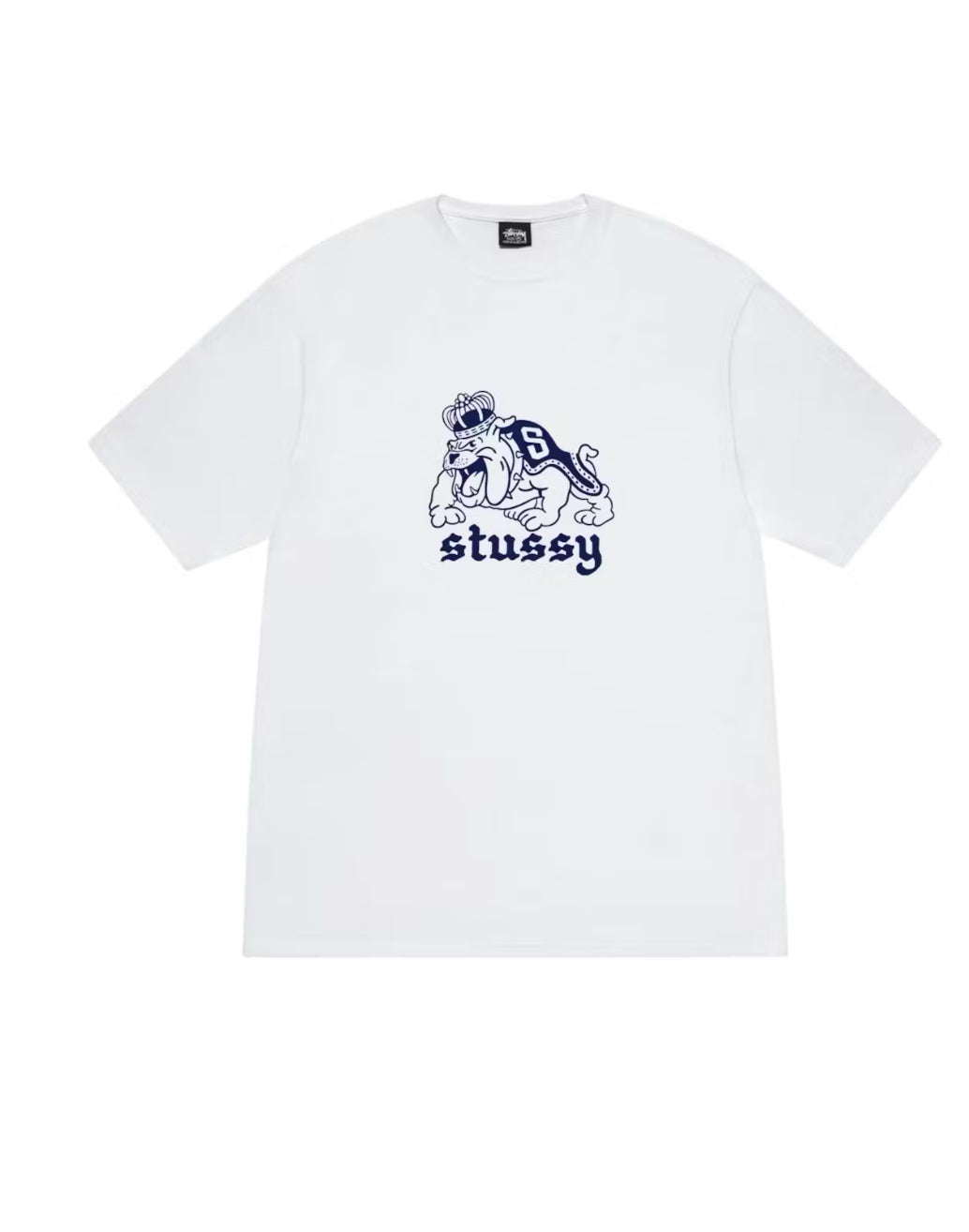 Stussy Bulldog Tee White