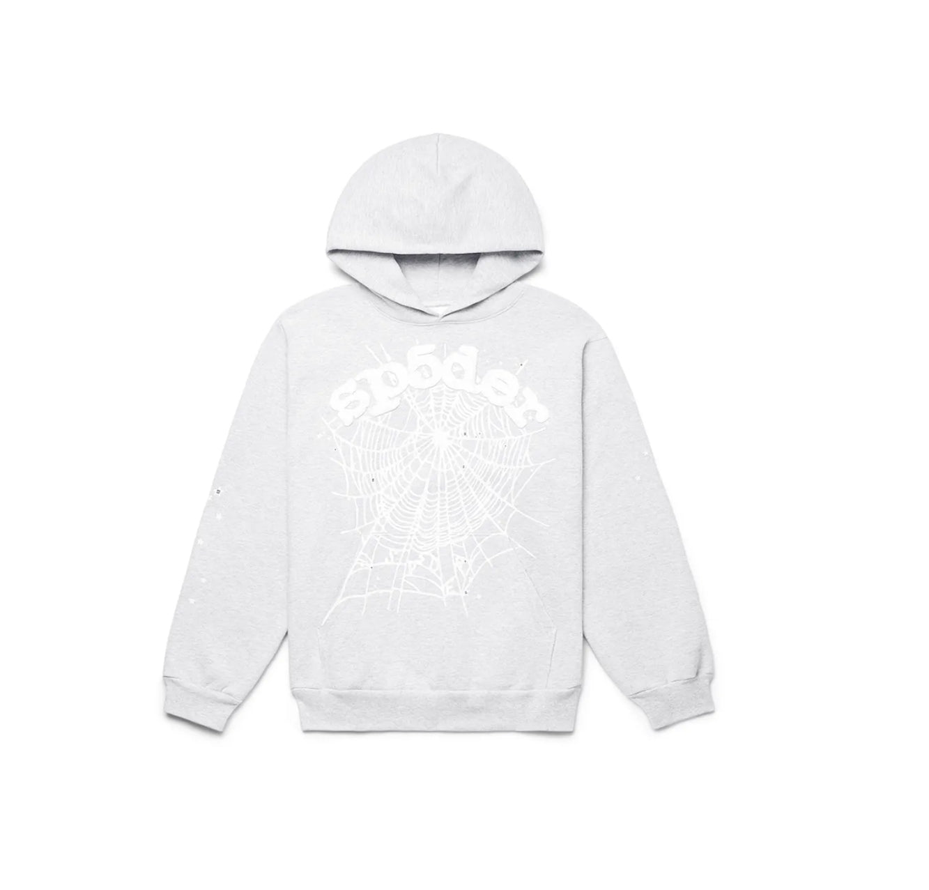 Sp5der OG Web Hoodie Heather Grey