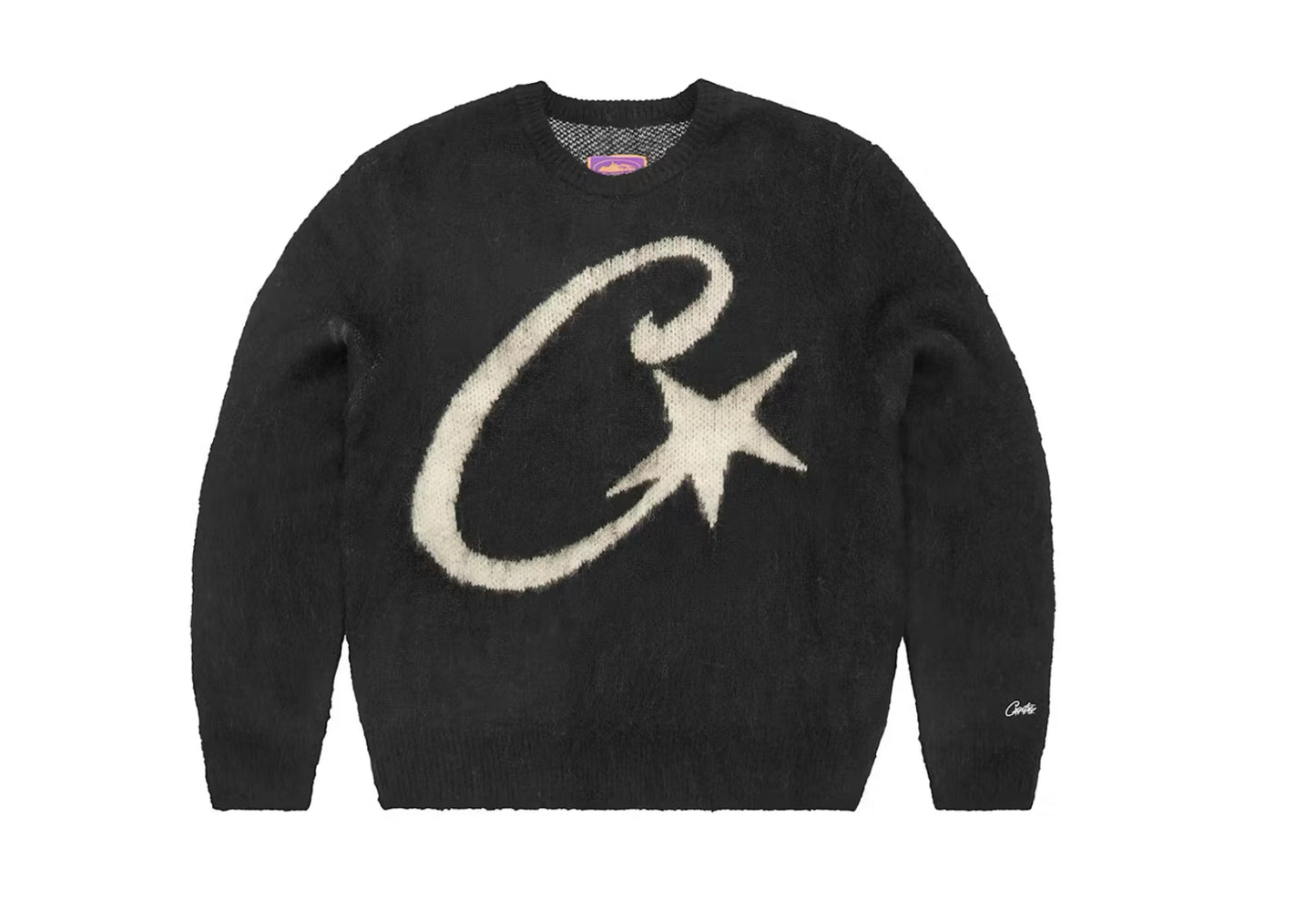 Corteiz C Star Mohair Knit Sweater