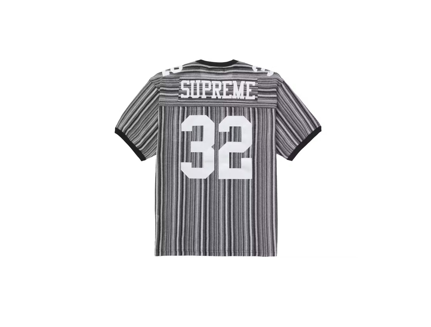 Supreme Open Knit Football Jersey Black