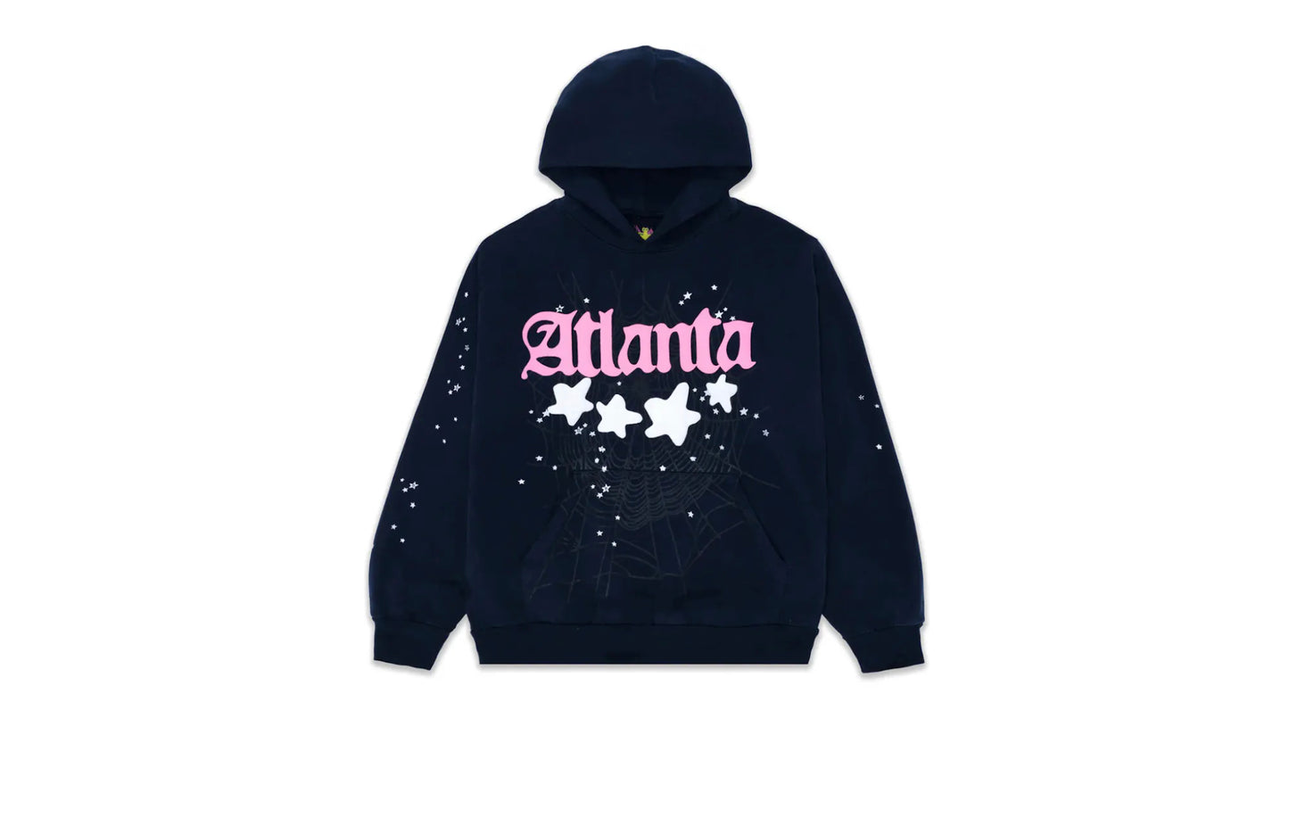 Sp5der Atlanta Hoodie Navy