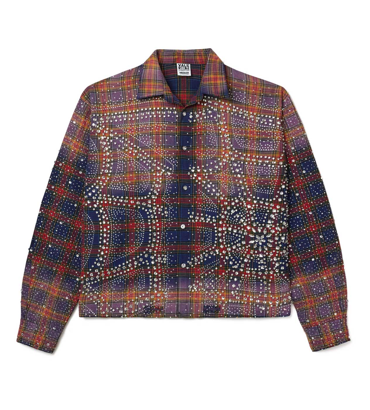 Vale Rhinestone Purple Fever Flannel