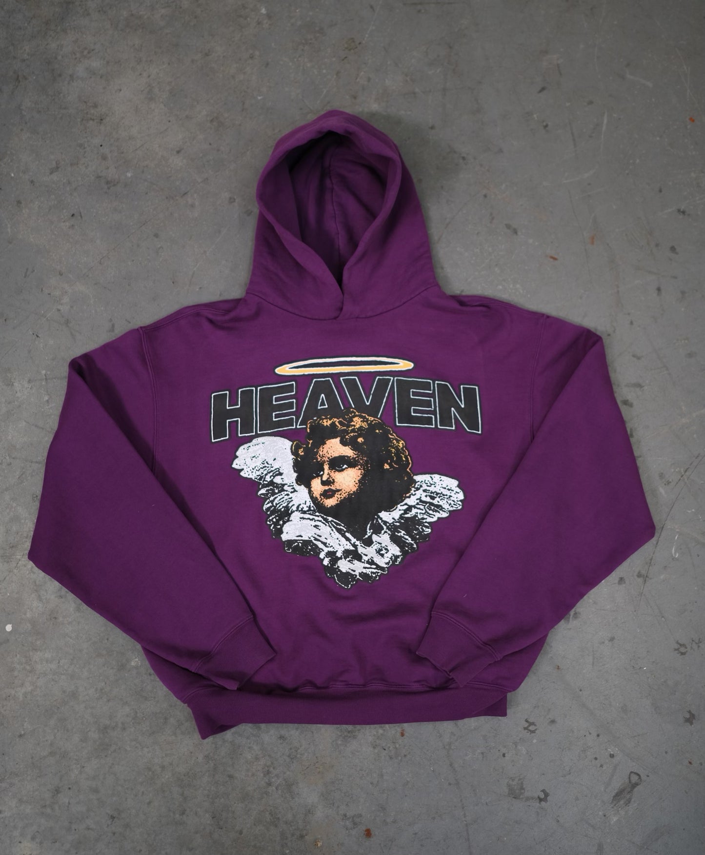 Heaven “Cherub Hoodie” Magenta