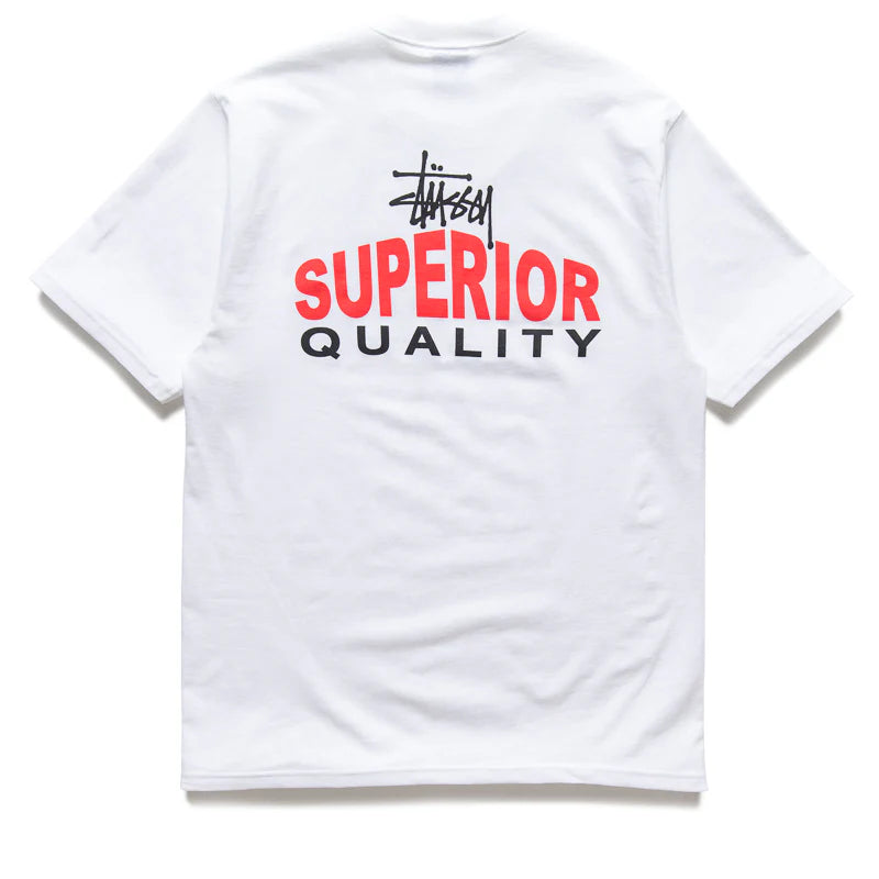 Stussy Superior Quality Tee White