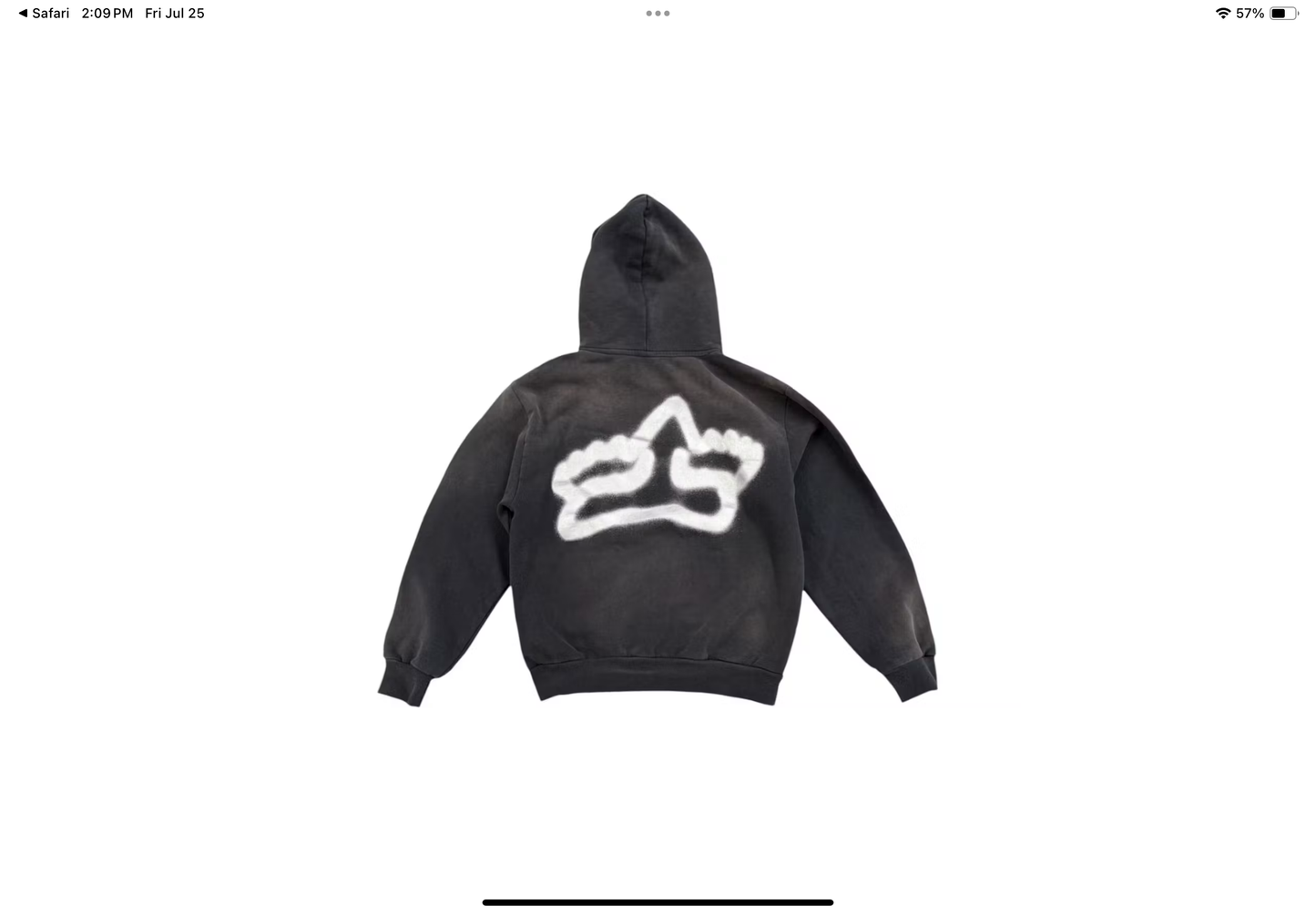 Travis Scott Fox Racing Hoodie Black Complexcon Exclusive
