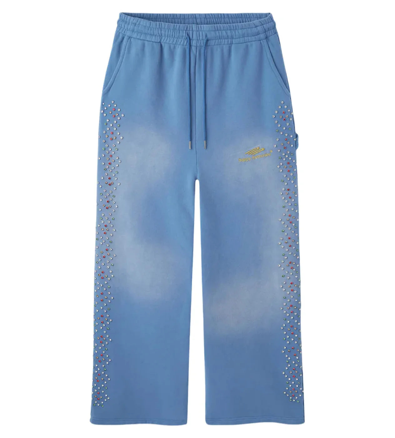HMDD Crystal Sweatpants Blue