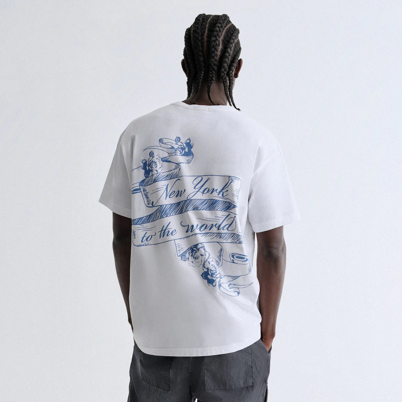 Kith & Kin Ribbon White Tee