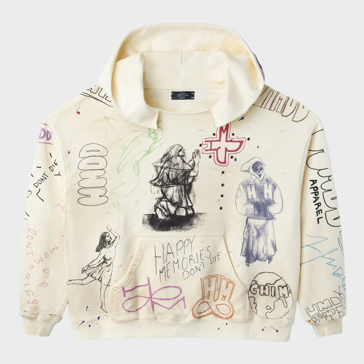 HMDD Happy Memories Sketch Hoodie
