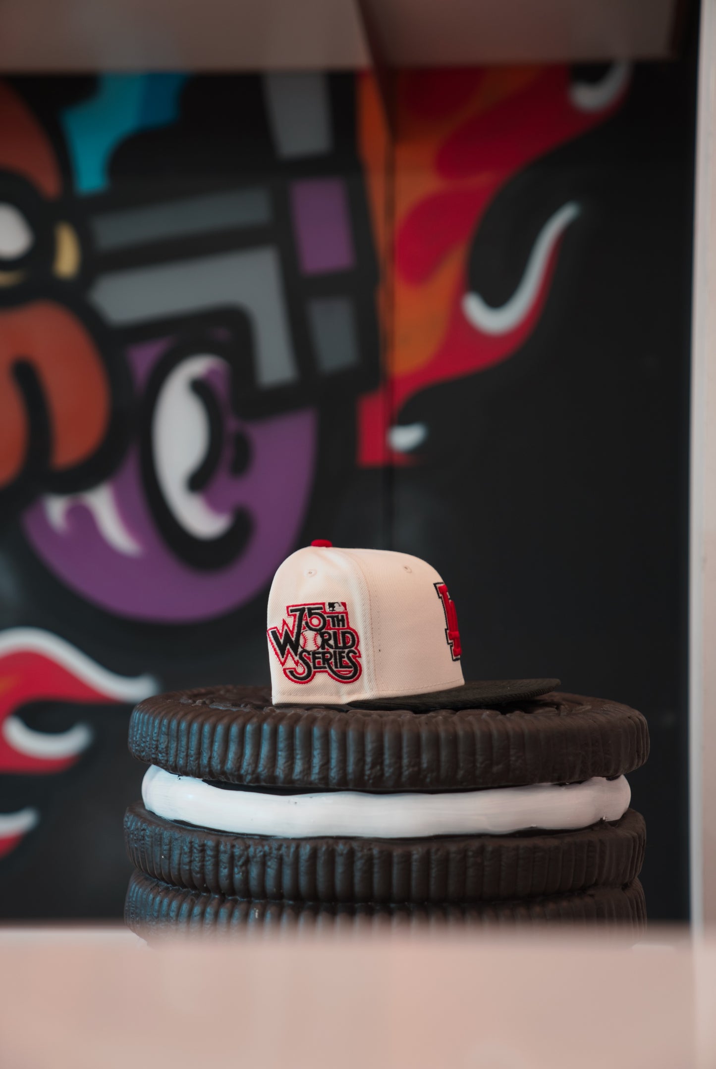 New Era Fitted Los Angeles Dodgers Off-White/Grey/Red