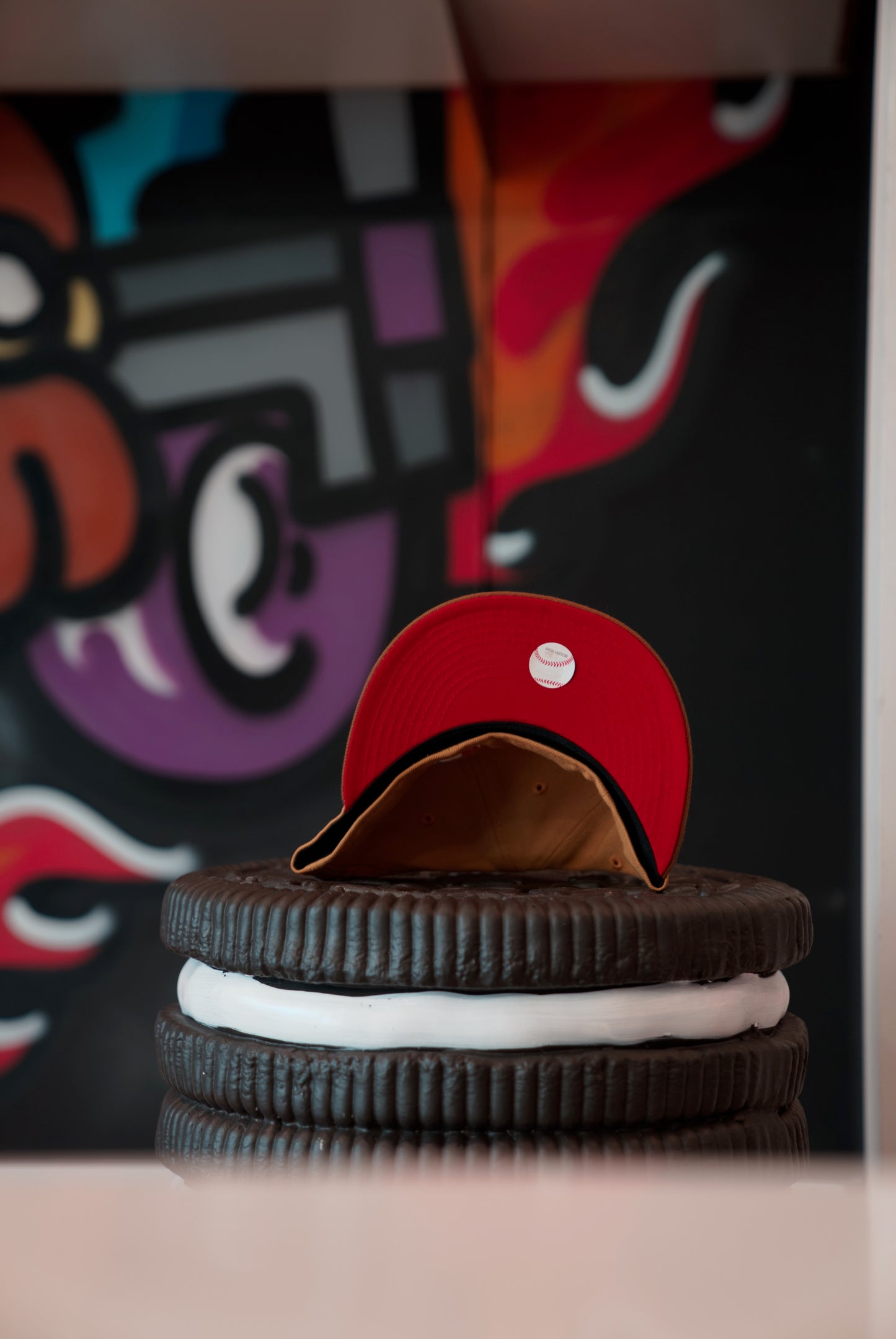 New Era Fitted Chicago Cubs Khaki/Red/Blue