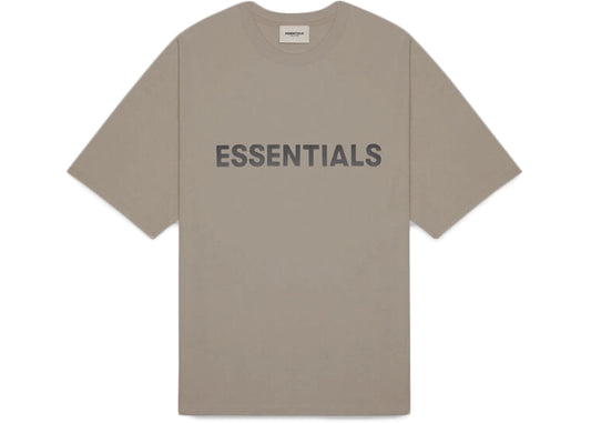 Fear of God Essentials Boxy T-Shirt Applique Logo "Taupe"