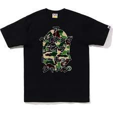 Bape ABC Camo Japanese Letters Black/Green