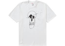 Supreme Ralph Steadman Skull Tee White