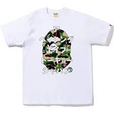 Bape ABC Camo Japanese Letters White/Green