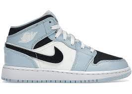 Jordan 1 Mid Ice Blue (GS)