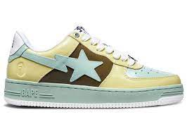 A Bathing Ape Bape Sta Low "Brown x Beige"