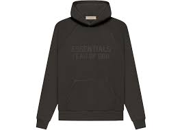 Fear of God Essentials Hoodie Off Black