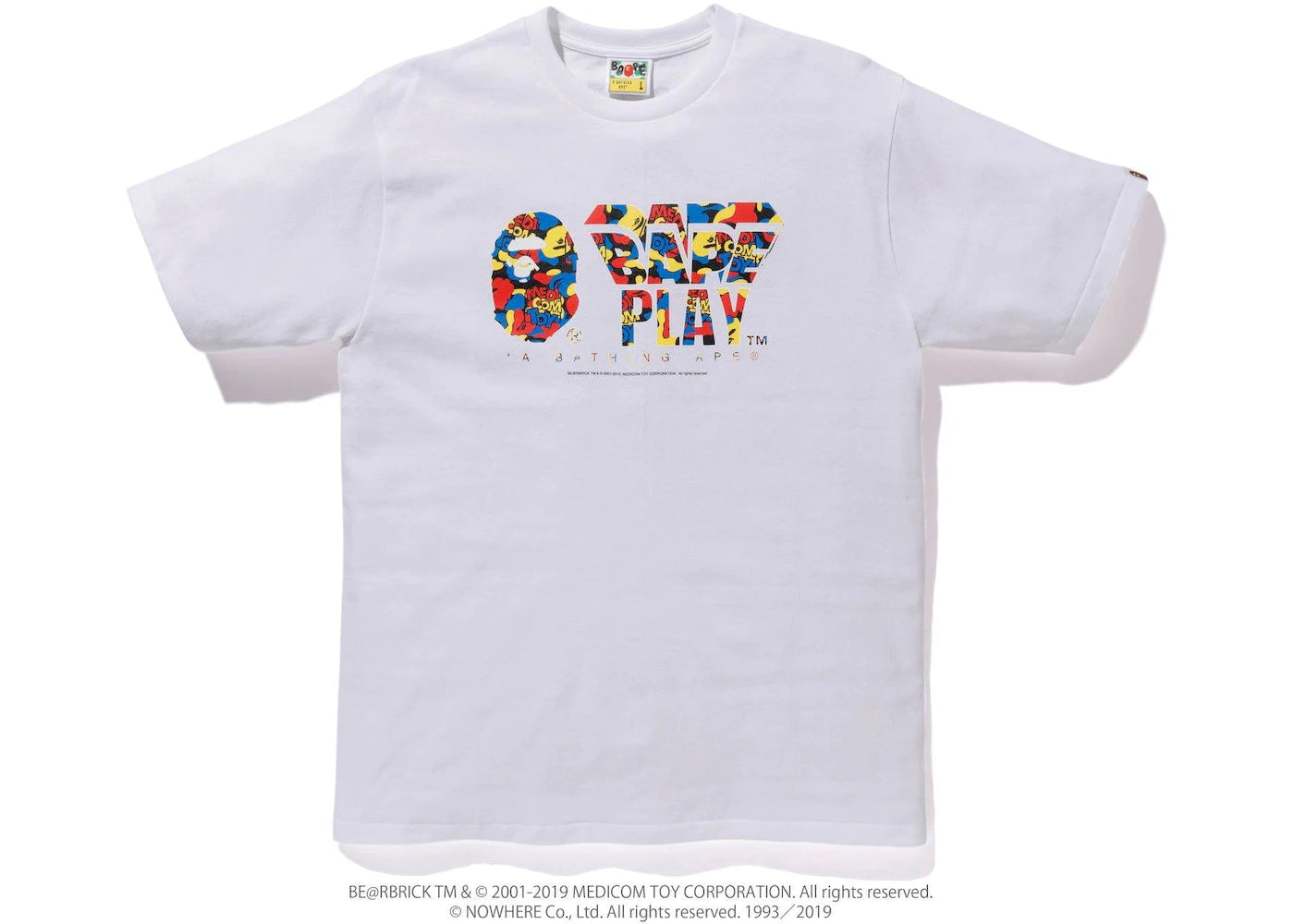 BAPE x Medicom Toy Camo Bape Play Tee
