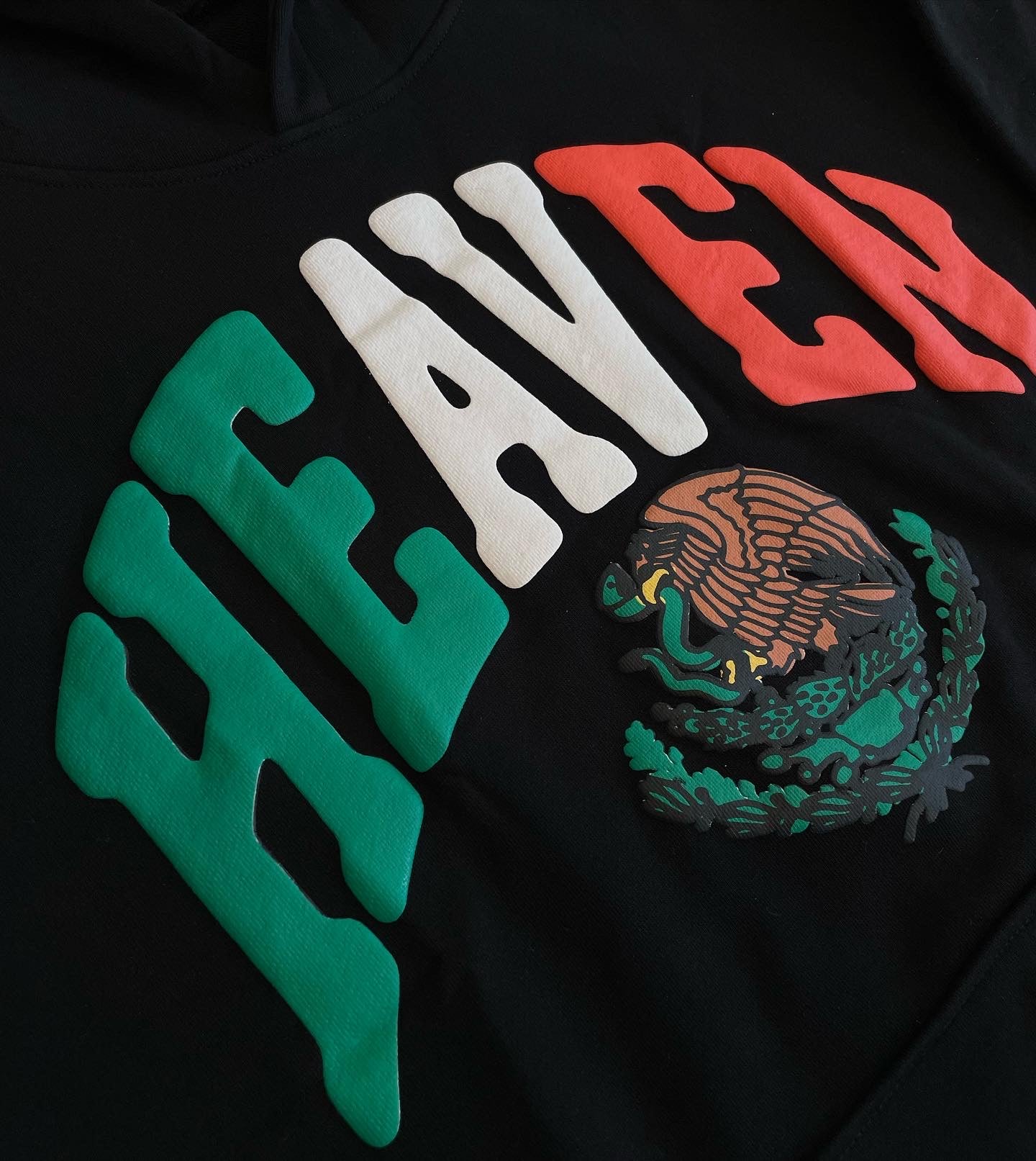 Mexico Heaven Hoodie Black