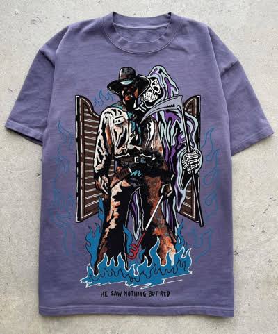 Warren Lotas Tee “He saw nothing but red” tee