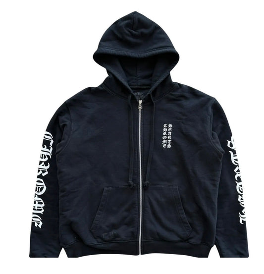 Chrome Hearts Vertical Logo Thermal Zip